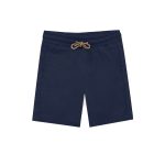 Blue Cotton Jeans Shorts