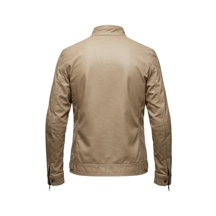 Camel Color Men's Leather jacket