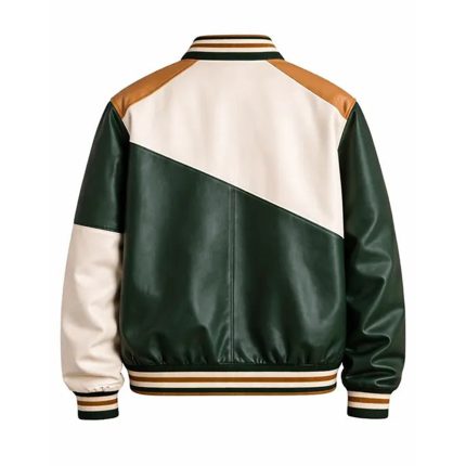 3 Color Style Varsity Jacket