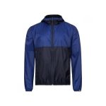 Blue and Black Wind Breaker