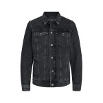 Ash Black Attractive Jeans Men's Jacket