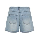 Ladies Light Blue Jeans Shorts