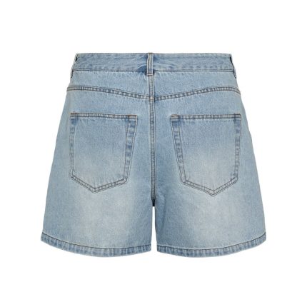 Ladies Light Blue Jeans Shorts