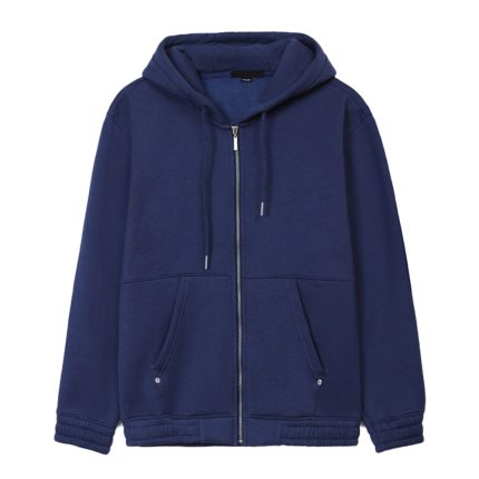 Full Zip Fleece Winter Hoodie