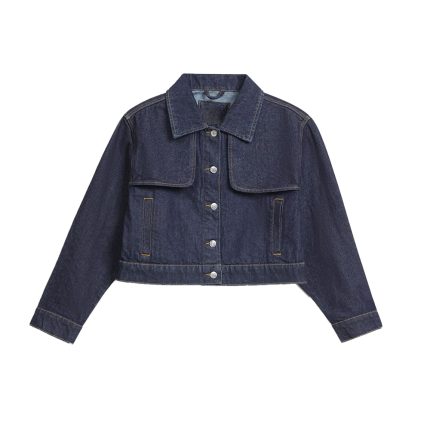Stylish Blue Jeans Ladies Jacket