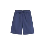 Blue Cotton long Shorts