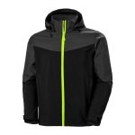 Different color zip style Softshell Jacket