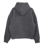 Acid Wash Fleece Winter Hoodie