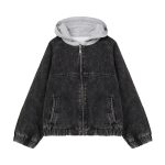 Black Jeans Winter Hoodie