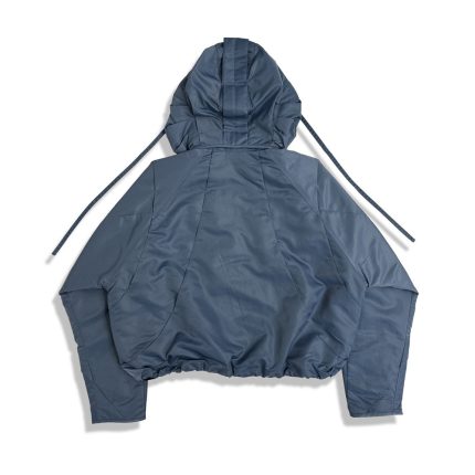 Blue Stylish Parachute Hoodie