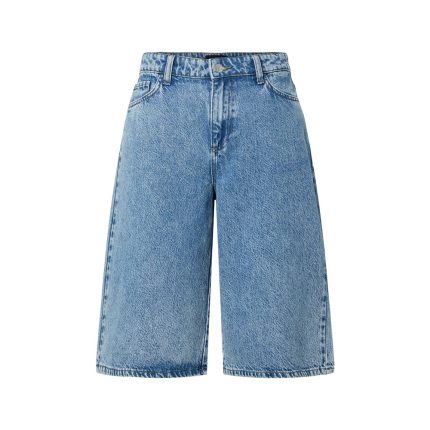 Ladies Blue long Jeans Shorts