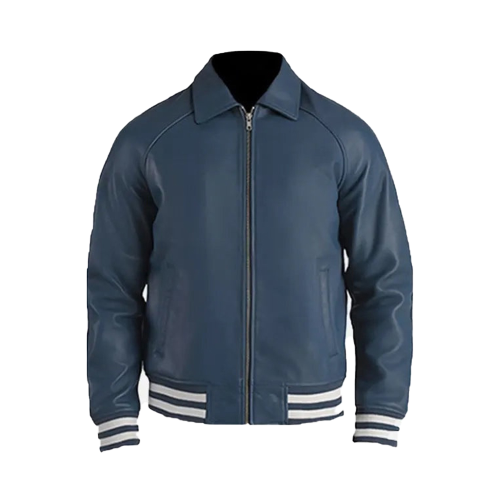 Blue Style Varsity Jacket Blue Style Varsity Jacket