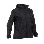Simple Windbreaker With Hoodie