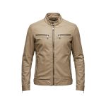Camel Color Men's Leather jacket