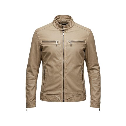 Camel Color Men's Leather jacket